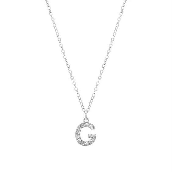 Collana Chi Mi Ama Gioielli Donna Lettere d'amore in Argento 130115G - 130115G